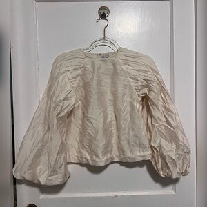 & Other Stories Balloon Sleeve Top Size 2 $115